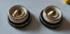 vintage radio knobs, cleaned up